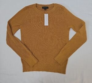 Ann Taylor Mustard Knit Sweater